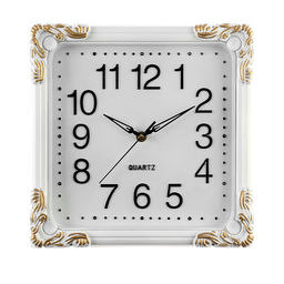 Часы настенные интерьерные «Рут», дискретный ход, 30×30 см, от батареек АА