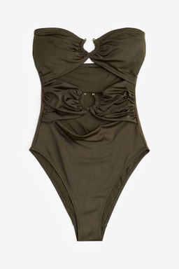 Traje de ba?o bandeau High leg con relleno