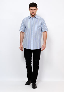 Сорочка мужская короткий рукав BERTHIER Caballero 22823  фото 3