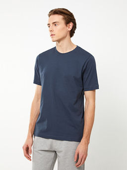 Bisiklet Yaka Penye Erkek Ti??rt