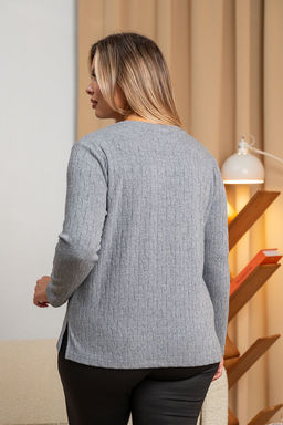 Джемпер АА-86-1 пепельный