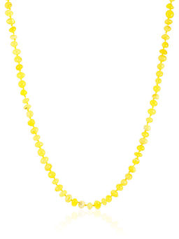 Бусы Галька из молочно-медового янтаря