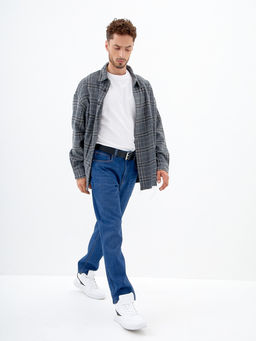 Утепленные Мужские джинсы TAPER-SLIM - Mossmore фото 33