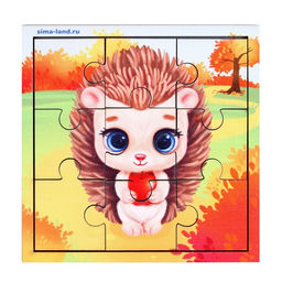 Пазл Ёжик - Лесная мастерская фото 2