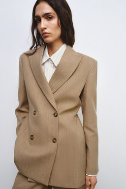 TAILORED BLAZER WITH WOOL ZW COLLECTION - Zara фото 2