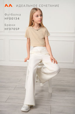 Укороченная футболка для девочки Happyfox