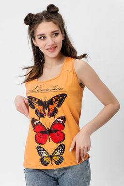 Майка Натали 1927 из хлопка с принтом  фото 7