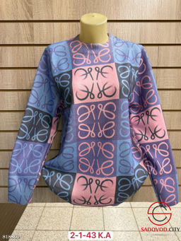 Свитер женский с принтом