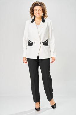 Костюм Anastasia Mak 1315 черный+молочный