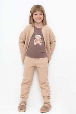 Crockid _ КР 400459/нежный бежевый к415 брюки для дев  фото 2