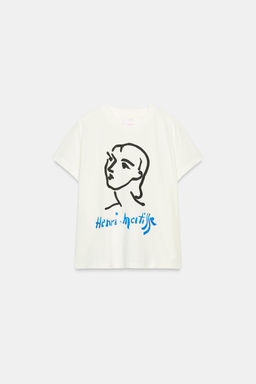 CAMISETA HENRI MATISSE / Blanco - Zara фото 5