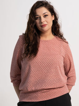 Блуза Люмия (пыльная роза) Б15298-3М