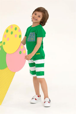 U. S. Polo Assn Детские зеленые вязаные шорты - U.s. polo assn фото 6