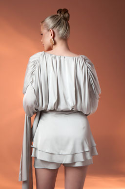 Платье Муза (жемчужный) - Эльза фото 42