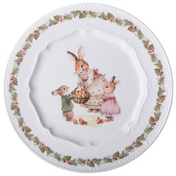 ТАРЕЛКА ЗАКУСОЧНАЯ LEFARD RABBITS FAMILY 20,5 СМ