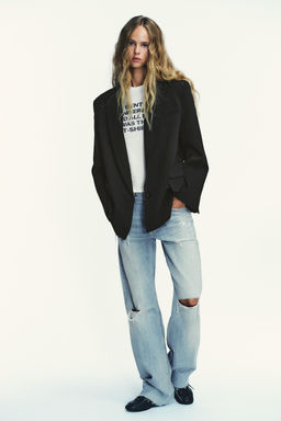 OVERSIZE BASIC BLAZER