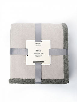 Плед 150x200 светло-серый