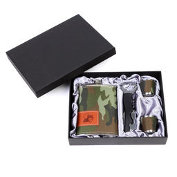 Подарочный набор Хаки: фляжка 270 мл, нож, 2 стопки - Сима-ленд фото 3