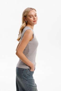 ЕВТ 3037/25/пепел майка жен