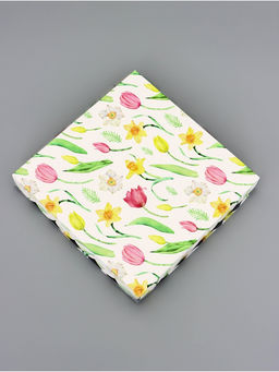 Цена за 5 шт. Коробка для печенья, «Тюльпаны», 21×21×3 см