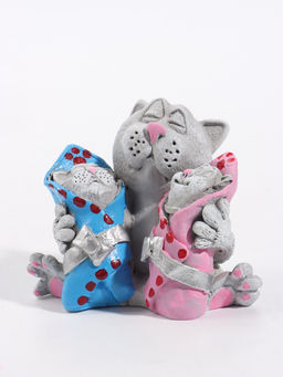 Фигура "Кот Батя" 6х8,6х7,5 см