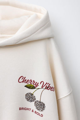 CHERRY PRINT SWEATSHIRT - Zara фото 7