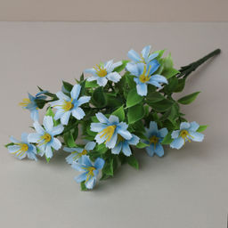 Цветок искусственный Ромашка 33 см / WSN-05 /уп 2/100/600/ - Галеонтрейд фото 4