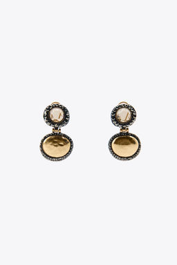 RHINESTONE BEJEWELLED EARRINGS