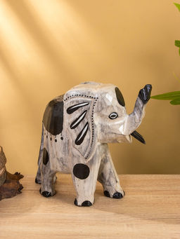 Сувенир «Слоник на прогулке», 11×25×25 см, дерево