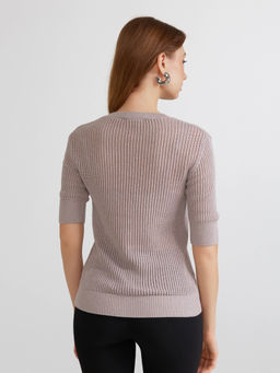 CONTE LDK2454 Джемпер женский beige melange - Conte elegant фото 3