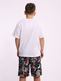 Шорты Федор синий граффити - Ладошки фото 27