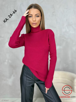 Водолазка лапша однотонная - Bruno фото 4