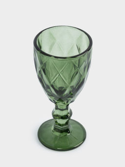 Рюмка, 50 мл, стекло, зелёная, Diamond color - Anna lafarg фото 2