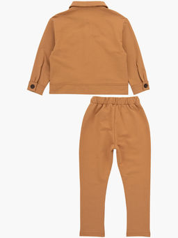 Костюм для девочки детская одежда наряды UD 7710 св.коричневый - Mini maxi фото 9