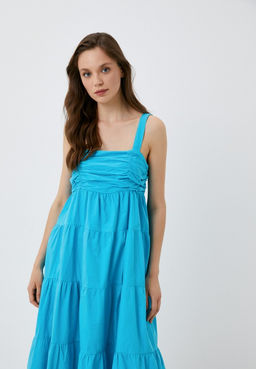 Ярко-оранжевое платье - Incity фото 16