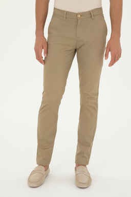 U. S. Polo Assn / Мужские брюки из плотной ткани светло-хаки - U.s. polo assn фото 2