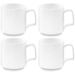 Набор кружек 4 пр. 330 мл 11,5*8*9,5 см "Айсберг", фарфор