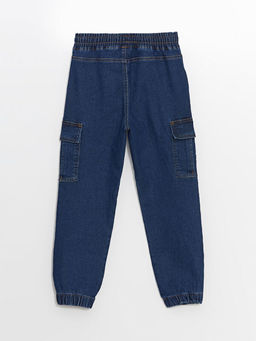 Beli Lastikli Erkek ?ocuk Kargo Jean Pantolon - Waikiki фото 3