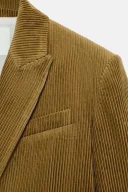OVERSIZE CORDUROY BLAZER ZW COLLECTION LIMITED EDITION - Zara фото 16