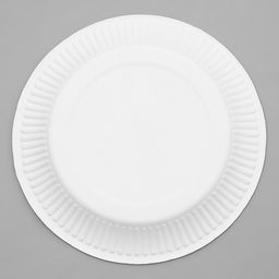 Цена за 10 шт. Тарелка одноразовая бумажная Военная, 18 см