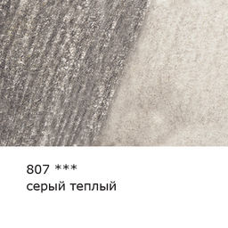 VISTA-ARTISTA Gallery VGWP Карандаш акварельный художественный заточенный 6 шт. 807 Серый теплый (Warm gray)