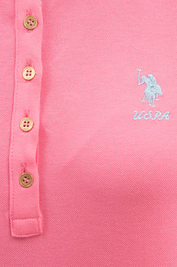 Kad_n Pembe Basic Polo Yaka Ti__rt - U.s. polo assn фото 5