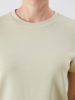 Bisiklet Yaka Kad?n Ti??rt