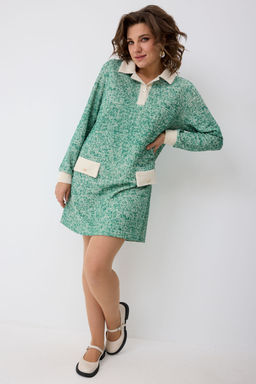 Платье BegiModa 1061 малахит