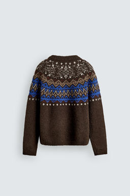 FAIRISLE JACQUARD JUMPER - Zara фото 8
