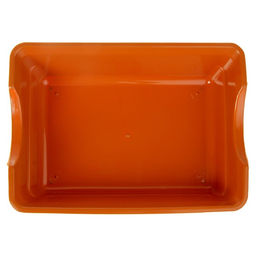 Туалет глубокий без сетки 36×26×9 см, коричневый