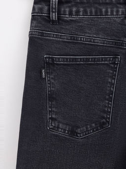 CONTE CON-515 Джинсы mom с вытачками по карманам washed black