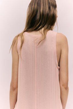 Vestido de gasa con strass - H&m фото 4