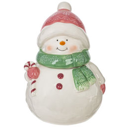 Конфетница "Снеговик", 900 мл, L14 W12 H20 см