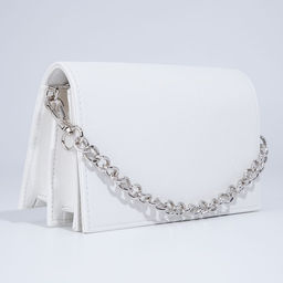 Сумка женская TEXTURA, мессенджер, маленький размер, цвет белый  фото 5